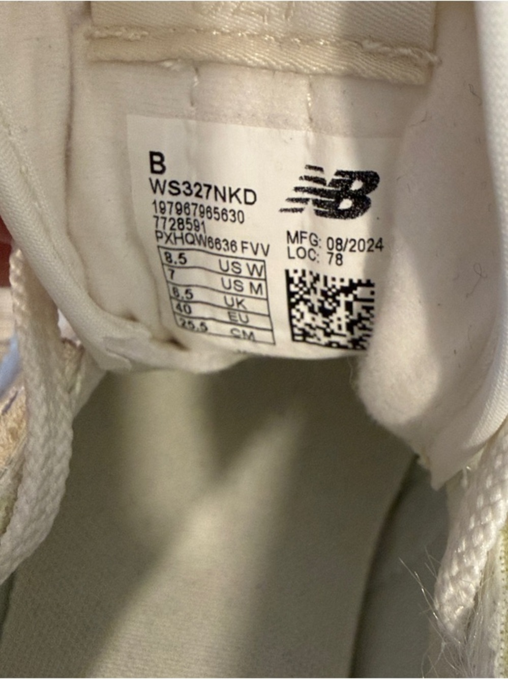 New Balance Women's Sneakers in White, Beige & Brown Accent NEW WITHOUT BOX - Picture 4 of 4
